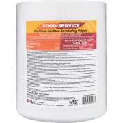 2XL No Rinse Foodservice Sanitizing Wipes (446)