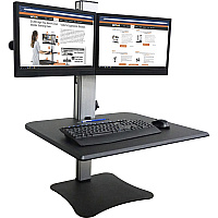 Victor DC350 Dual Monitor Sit-Stand Desk Converter (VCTDC350A)