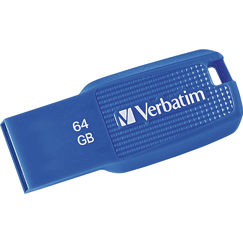 Verbatim 64GB Ergo USB 3.0 Flash Drive - Blue (VER70879)