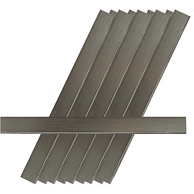 Unger 8 Inch Heavy Duty Scraper Replacement Blades (10 Pack) (UNGHDSB0)