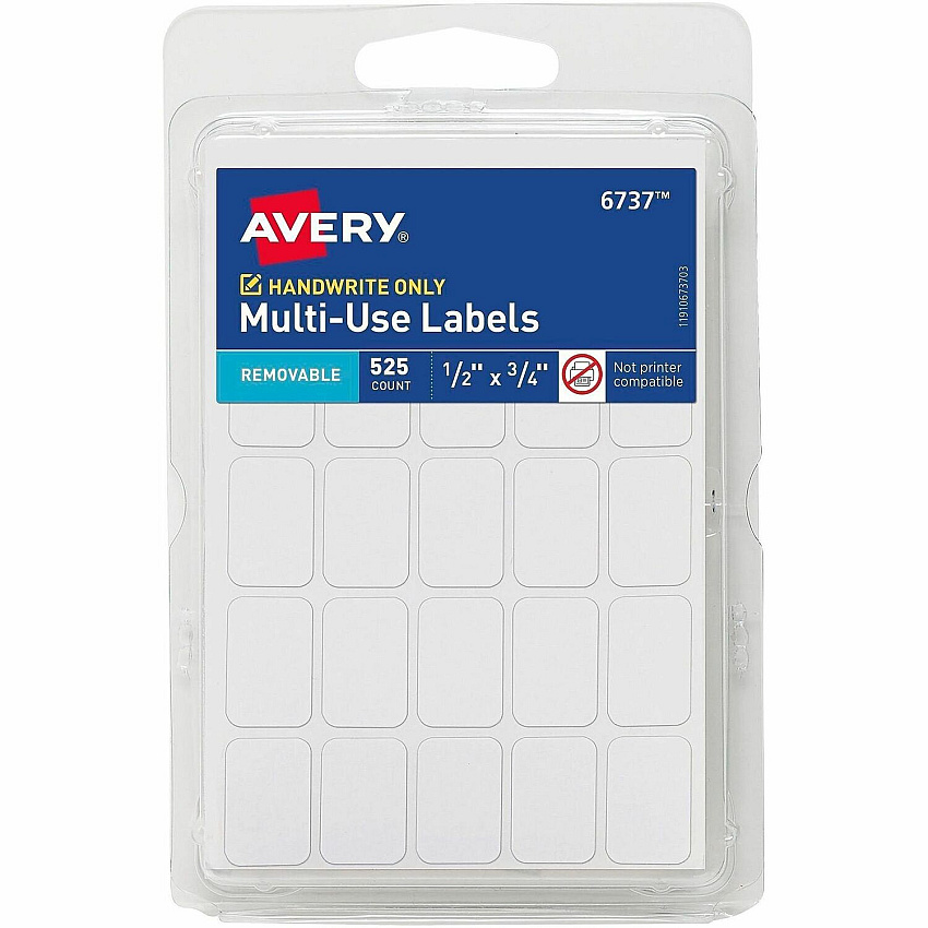 Avery White Multi-Use Labels (06737)