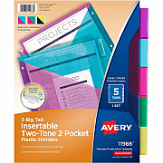 Avery Big Tab Tab Divider (11988)