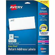 Avery Easy Peel Address Labels, 2/3" x 1-3/4" , 600 Labels (18294)