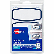 Avery Blue Border Removable Multi-Use Labels (41445)