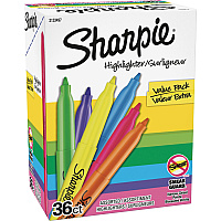 Sharpie 36-Count Pocket Highlighters (SAN2133497)
