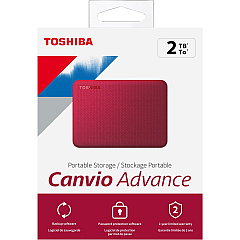 Tpcast Us Canvio Advance 2tb Red (HDTCA20XR3AA)