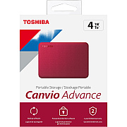 Tpcast Us Canvio Advance 4tb Red (HDTCA40XR3CA)