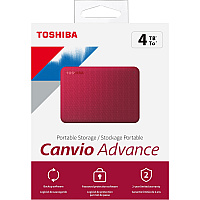 Tpcast Us Canvio Advance 4tb Red (HDTCA40XR3CA)