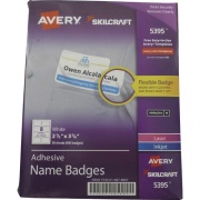 Skilcraft Avery Adhesive Name Badges (6878807)