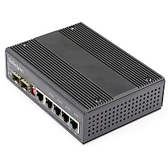 StarTech Industrial 6port Gigabit Poe+ Switch 30w (IES1G52UP12V)