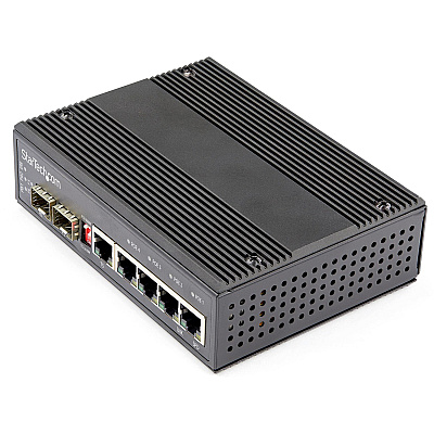 StarTech Industrial 6port Gigabit Poe+ Switch 30w (IES1G52UP12V)