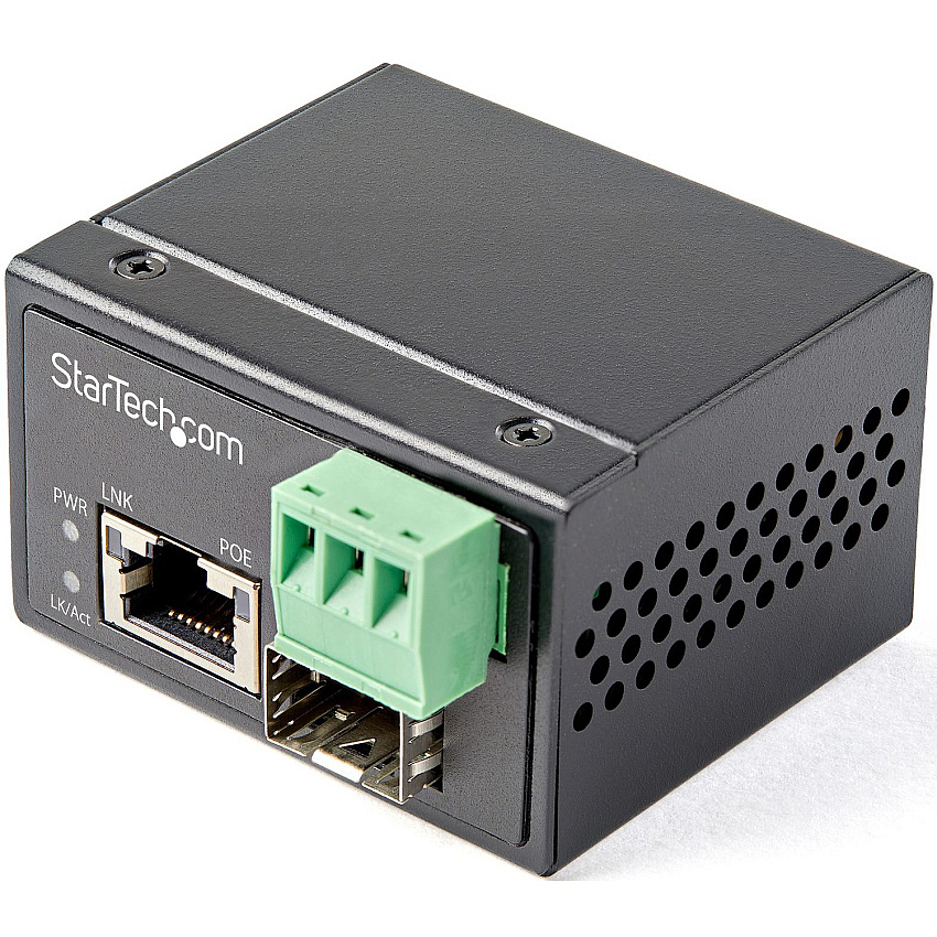 StarTech Poe+ Fiber To Ethernet Media Converter (IMC1GSFP30W)