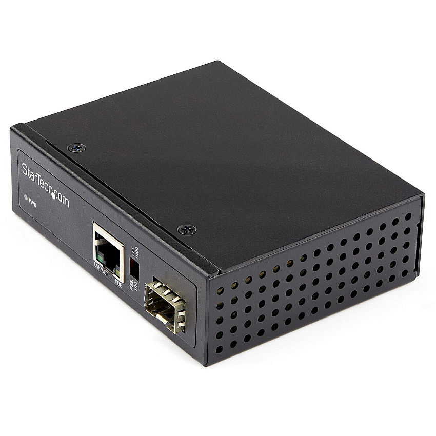 StarTech Poe+ Fiber To Ethernet Media Converter (IMC1GSFP60W)