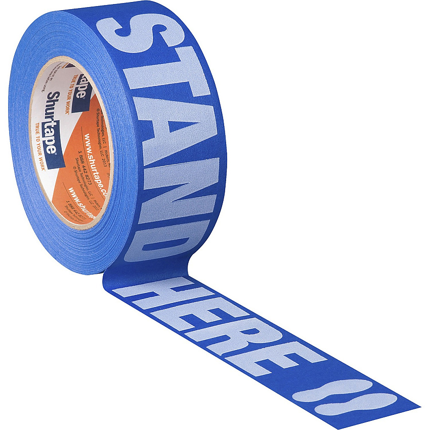 Duck STAND HERE Floor Marking Tape (DUC105156)