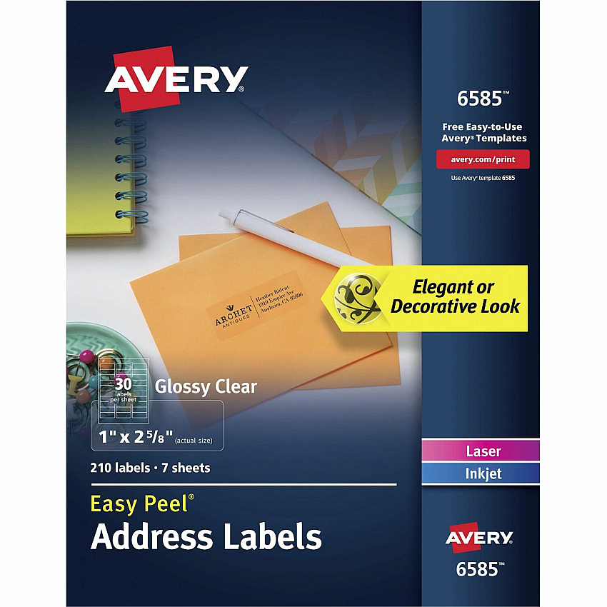 Avery Easy Peel Address Label (06585)