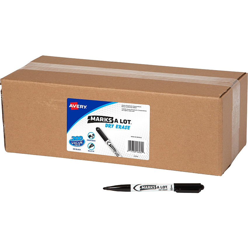 Avery Marks-A-Lot Value Pack Dry Erase Markers (AVE24595)