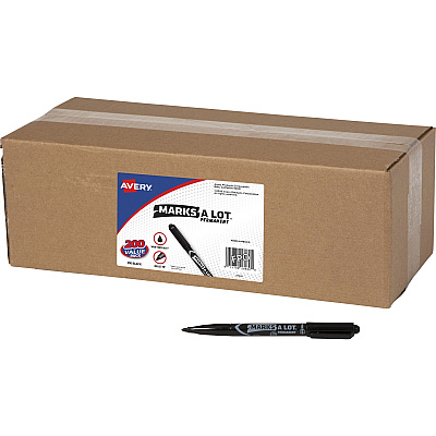 Avery Marks-A-Lot Value Pack Pen-Style Permanent Markers (AVE29850)