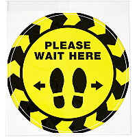 Avery PLEASE WAIT HERE Distancing Floor Decals (AVE83020)