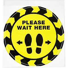 Avery PLEASE WAIT HERE Distancing Floor Decals (AVE83020)