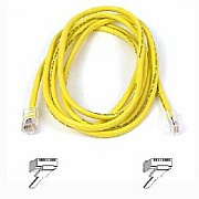 Belkin Cat6 Patch Cable Rj45m/rj45m 8ft Yellow (A3L98008YLWS)