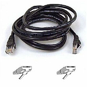 Belkin Patch Cable Rj-45 M/m 75ft Cat6 Black (A3L98075BLKS)