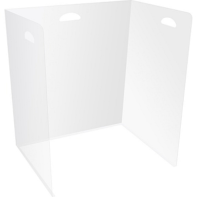 deflecto Lightweight Classroom School Desk Barrier (DEFPSBPP)