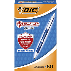 BIC PrevaGuard Clic Stic Antimicrobial Pens (BICCSAP60ECBE)