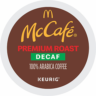 McCafe K-Cup Decaf Premium Roast Coffee (GMT8044)