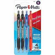 Paper Mate Pen RT Bold Profile Asst 4/pkg (PAP2100912)