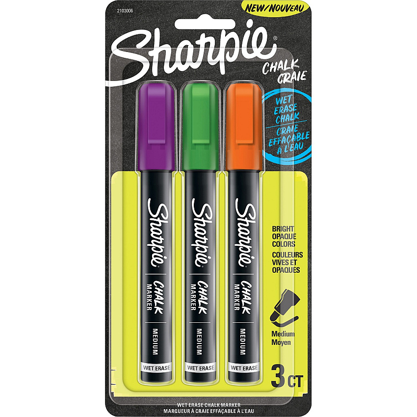 Sharpie Wet Erase Chalk Markers (SAN2103006)