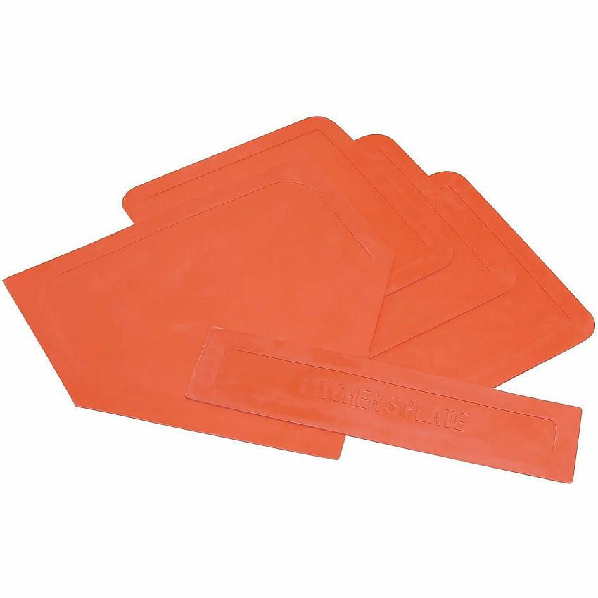 Champion Sports Indoor/Outdoor Throwdown Base Set Orange (97)