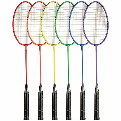 Champion Sports Tempered Steel Badminton Racket Set (BR20SET)