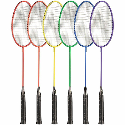 Champion Sports Tempered Steel Badminton Racket Set (BR21SET)