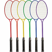 Champion Sports Tempered Steel Twin Shaft Badminton Racket Set (BR30SET)