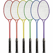 Champion Sports Tempered Steel Twin Shaft Badminton Racket Set (BR31SET)