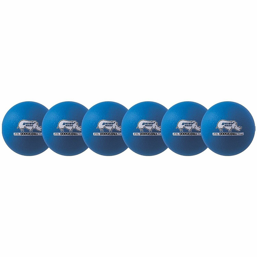 Champion Sports Rhino Skin Low Bounce Dodgeball Set (RXD6NBLSET)