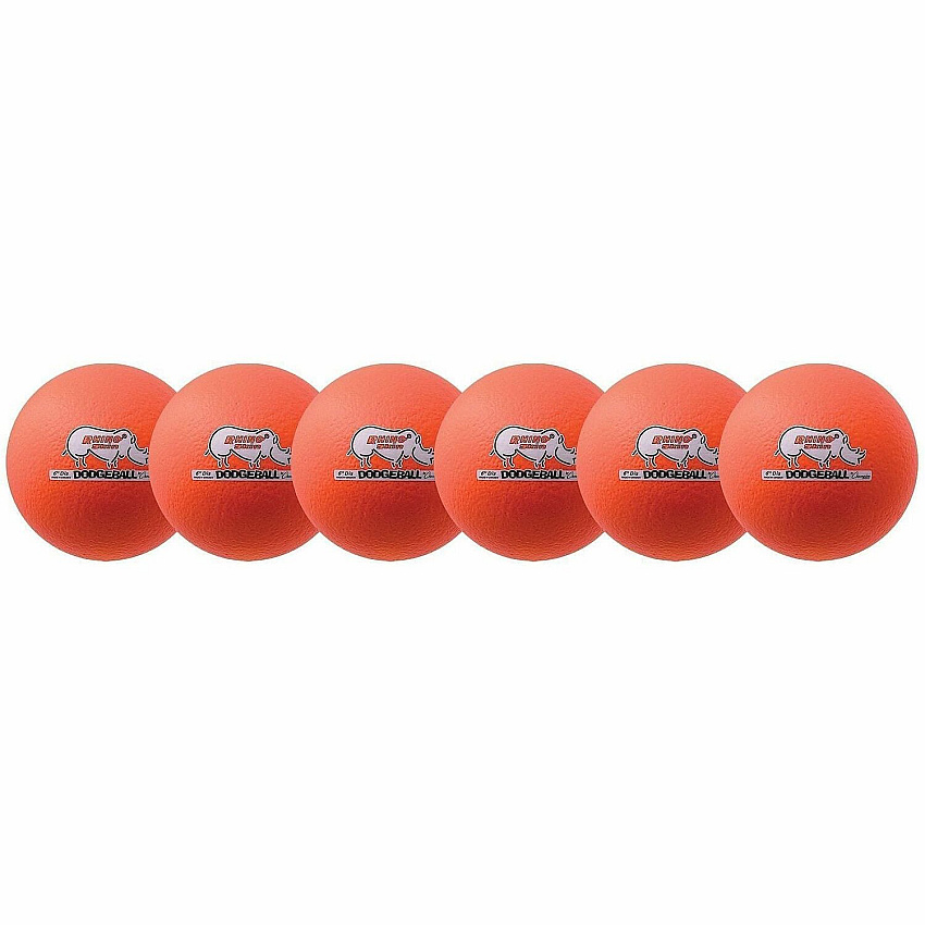 Champion Sports Rhino Skin Low Bounce Dodgeball Set (RXD6NOSET)