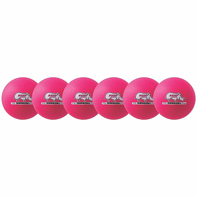 Champion Sports Rhino Skin Low Bounce Dodgeball Set (RXD6NPSET)
