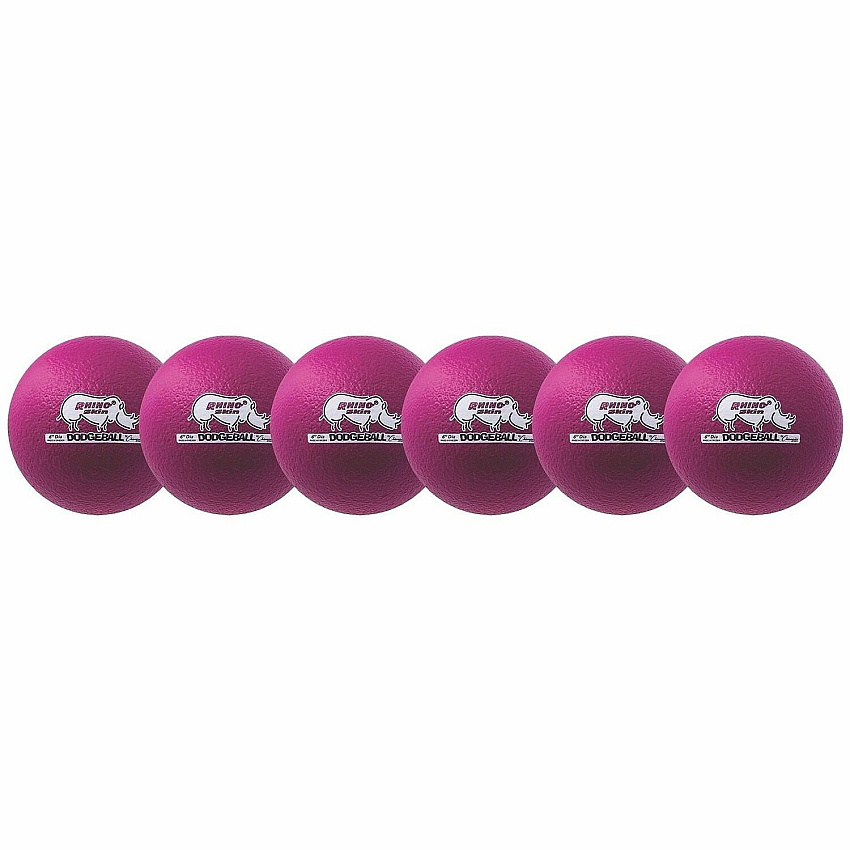 Champion Sports Rhino Skin Low Bounce Dodgeball Set (RXD6NVSET)