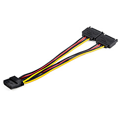 StarTech Dual Sata To Lp4 Power Doubler Adapter (DSATPMOLP4)