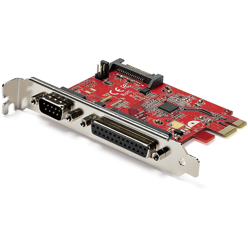 StarTech Pcie Card With Serial And Parallel Port (PEX1S1P950)