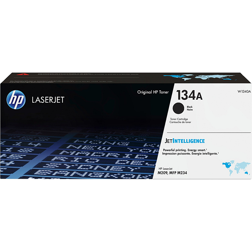 HP 134A Original Laser Toner Cartridge - Black Pack (HEWW1340A)