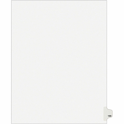 Avery Side Tab Individual Legal Dividers (82341)
