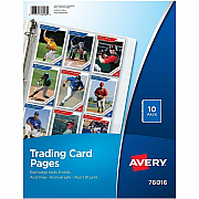 Avery Trading Card Pages (76016)