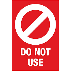 Avery Surface Safe DO NOT USE Table & Chair Decals (AVE83078)