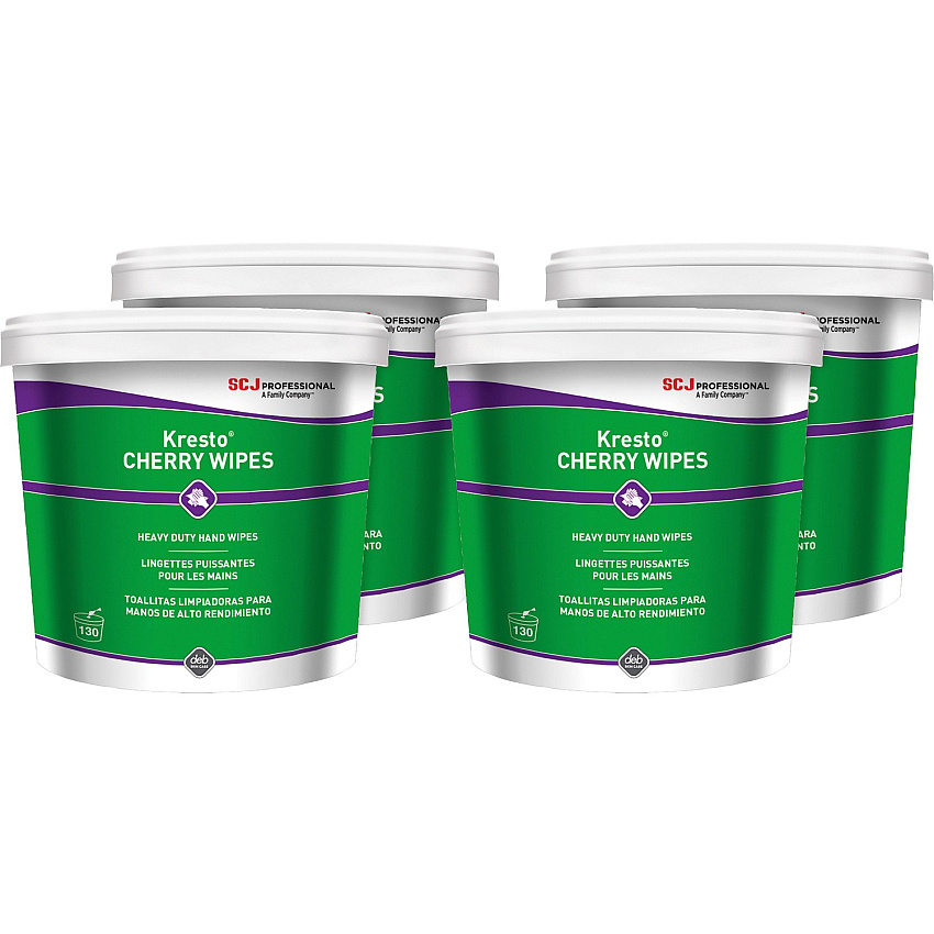 SC Johnson Kresto Heavy-Duty XL Hand Wipes (SJNKCW130WCT)