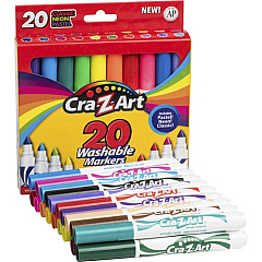 Cra-Z-Art Washable Broadline Markers (CZA44402WM20)