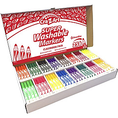 Cra-Z-Art Super Washable Broadline Markers Pack (CZA740091)
