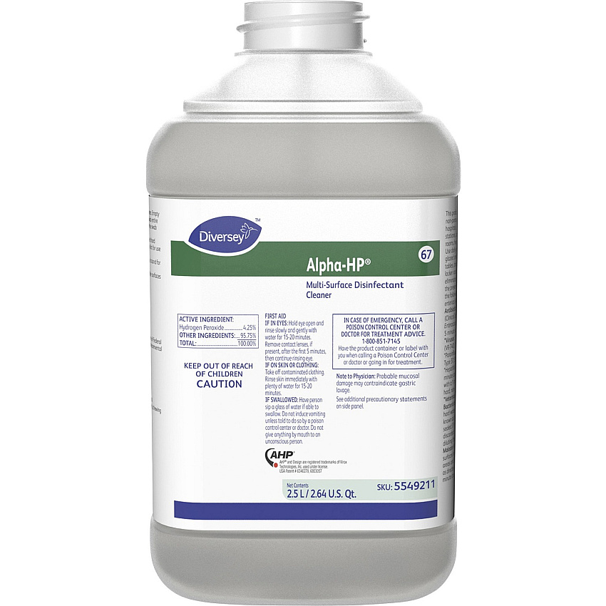 Diversey Alpha-HP Multi Disinfectant Cleaner (DVO5549211)
