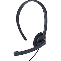 Verbatim Mono Headset with Microphone and In-Line Remote (VER70722)